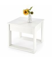 Стол журнальный HALMAR NEA KWADRAT белый