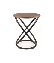 Стол журнальный SIGNAL EOS E орех/черный