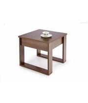 Стол журнальный HALMAR NEA KWADRAT темный орех
