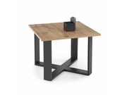 Стол журнальный HALMAR CROSS дуб вотан/черный..