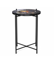 Стол журнальный Sheffilton SHT-CT8-3 лунная ночь/черный муар