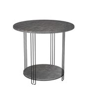 Стол журнальный Sheffilton SHT-CT32 артикул SHT-СЖ13 черный муар/мокрый асфальт