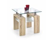 Стол журнальный HALMAR DIANA H KWADRAT дуб со..