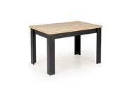 Стол обеденный HALMAR BAGIO дуб артизан/черны..