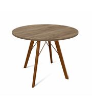 Стол Sheffilton SHT-TU9/TT 90 ЛДСП артикул SHT-T224 темный орех/дуб галифакс табак