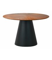 Стол обеденный SIGNAL ANGEL орех/черный мат, FI120