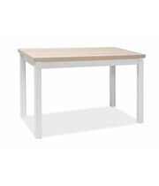 Стол обеденный SIGNAL ADAM дуб сонома/белый мат, 100/60/75