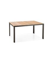 Стол обеденный HALMAR FIERRO P коричневый/черный