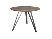 Стол обеденный SIGNAL TETIS орех винтажный/че..