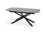 Стол обеденный HALMAR CAPELLO темно-серый/чер..