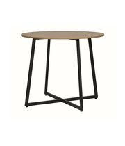 Стол обеденный SIGNAL LUNA дуб/черный