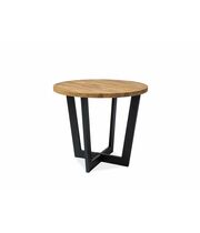 Стол обеденный SIGNAL CONO дуб натуральный/черный, 90/78