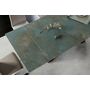 Стол обеденный SIGNAL WESTIN Ceramic Ossido Verde бирюзовый/черный мат, 160-240/90