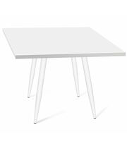 Стол Sheffilton SHT-TU14/80/80 ЛДСП артикул SHT-T181 белый муар/белый