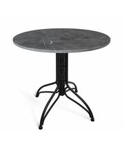 Стол Sheffilton SHT-TU25/90 МДФ артикул SHT-T161 черный муар/мрамор премиум