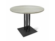 Стол Sheffilton SHT-TU6-BS1/90 МДФ черный муа..