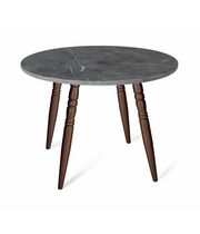 Стол Sheffilton SHT-TU15/90 МДФ медный металлик/мрамор премиум