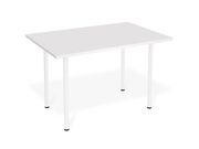 Стол Sheffilton SHT-TU66/TT 120/80 ЛДСП белый..