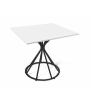 Стол Sheffilton SHT-TU4-1/80/80 ЛДСП артикул SHT-T79 черный/белый