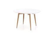 Стол обеденный HALMAR CALIBER белый матовый/д..