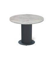 Стол Sheffilton SHT-TU69/TT 80 МДФ антрацит/бетон светлый