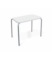 Стол Sheffilton SHT-T35 70/50 артикул SHT-T109 белый матовый/хром лак