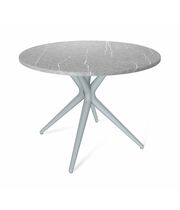 Стол Sheffilton SHT-TU30/TT 90 МДФ серый /серый мрамор