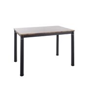 Стол обеденный SIGNAL DAMAR орех винтажный/черный мат, 110/70