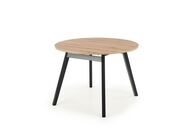 Стол обеденный HALMAR RUBEN дуб артизан/черны..