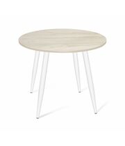 Стол Sheffilton SHT-TU14/TT 80 ЛДСП артикул SHT-T144 белый муар/дуб выбеленный