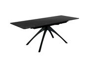 Стол Sheffilton SHT-T76 серый мрамор/черный..