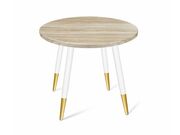 Стол Sheffilton SHT-TU14/80 МДФ белый муар/зо..