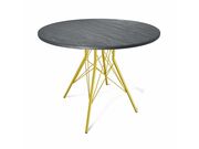 Стол Sheffilton SHT-TU2-1/ТТ 90 МДФ золото / ..