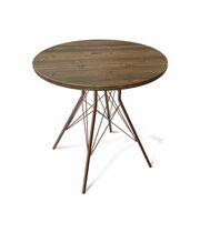 Стол Sheffilton SHT-TU2-1/70 МДФ артикул SHT-T84 медный/орех светлый