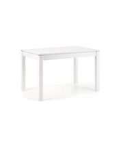 Стол обеденный HALMAR MAURYCY белый/белый, 118-158/75/76