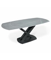 Стол Sheffilton SHT-T75 серый светлый/черный