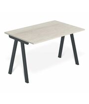 Стол Sheffilton SHT-TU92/TT 120/80 ЛДСП антрацит/дуб беленый