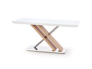 Стол обеденный HALMAR NEXUS белый/дуб сонома,..