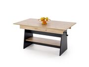 Стол-трансформер HALMAR ERIKA дуб артизан/чер..