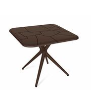 Стол Sheffilton SHT-TU30/TT30 83/83 артикул SHT-СП01 коричневый/коричневый