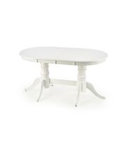 Стол обеденный HALMAR JOSEPH белый/белый, 150-190/90/77