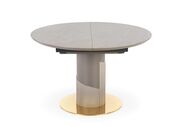 Стол обеденный HALMAR MUSCAT серый мрамор/све..