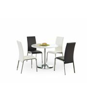 Стол обеденный HALMAR OMAR белый/хром, 90/75