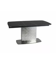 Стол обеденный SIGNAL MONCLER Ceramic Sahara Noir черный 160-240/90