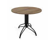 Стол Sheffilton SHT-TU25/90 ЛДСП черный муар/..