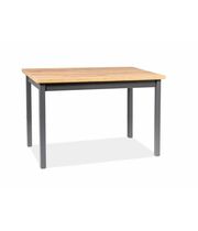 Стол обеденный SIGNAL ADAM дуб ланселот/антрацит, 100/60/75