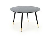 Стол обеденный HALMAR EMBOS черный/черный, зо..