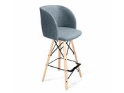 Стул барный Sheffilton SHT-ST33/S80 синий лед..