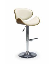 Стул барный HALMAR H44 орех/крем