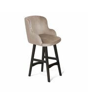 Стул полубарный Sheffilton SHT-ST39/S65-1 латте/венге